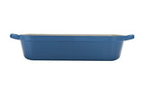 Le Creuset Signature Cast Iron Rectangular Roaster, 5.25-Quart, Marseille
