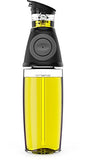 Olive Oil Dispenser Bottle - 17 Oz Oil Bottle Glass with No Drip Bottle Spout