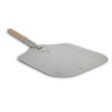 Kitchen Supply 14-Inch x 16-Inch Aluminum Pizza Peel with Wood Handle