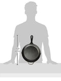 Lodge L8SK3 Cast Iron Skillet, Pre-Seasoned, 10.25-inch