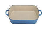 Le Creuset Signature Cast Iron Rectangular Roaster, 5.25-Quart, Marseille