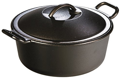 Lodge 4 quart Seasoned Cast Iron Dutch Oven
