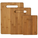 Totally Bamboo 3 Piece Bamboo Cutting Board Set