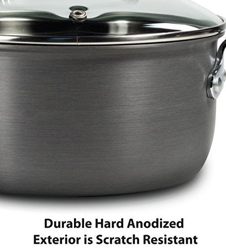 T-Fal Ultimate Hard Anodized Thermo-Spot 12 Covered Saute Pan