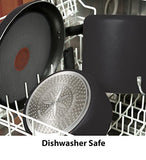 T-fal E93808 Professional Total Nonstick Thermo-Spot Heat Indicator Fry Pan, 12.5 Inch, Black