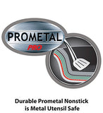 T-fal E93808 Professional Total Nonstick Thermo-Spot Heat Indicator Fry Pan, 12.5 Inch, Black