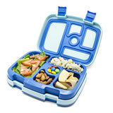 Bento-styled Childrens Lunch Box - Blue, Green or Purple