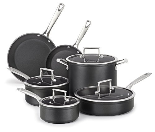 KitchenAid 10-Piece Stainless Steel Cookware Set