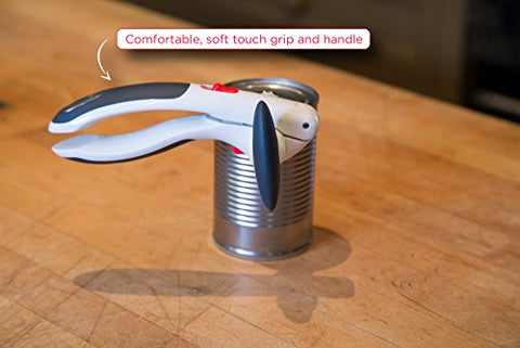 ZYLISS Lock N' Lift Can Opener with Lid Lifter Magnet, White – Zyliss  Kitchen