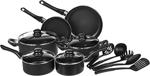 Dropship Nonstick Pots And Pans Set, 10 Pcs Non Stick Cookware Set,  Induction Stone Cookware Kitchen Cooking Set (Taupe Granite) to Sell Online  at a Lower Price
