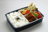 Compartmental Bento Box, Japanese Modern/Traditional with Chopsticks