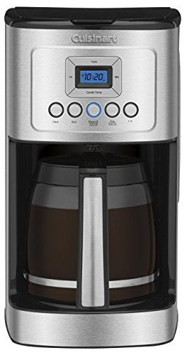 Calphalon Coffee Maker Programmable Coffee Machine with Glass Carafe 14  Cups Stainless Steel 