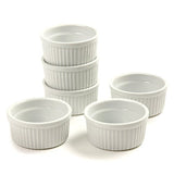 Norpro 4oz/120ml Porcelain Ramekins, Set of 6