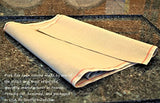 BrotformDotCom Bakers Couche - 100% Pure French Flax Linen Proofing Cloth 26 x 35 Inch