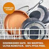12 Piece Cookware Set with Ultra Nonstick Ceramic Coating by Chef Daniel Green