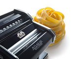 Marcato Atlas Pasta Machine, Stainless Steel, Silver, Includes Pasta Cutter, Hand Crank, and Instructions