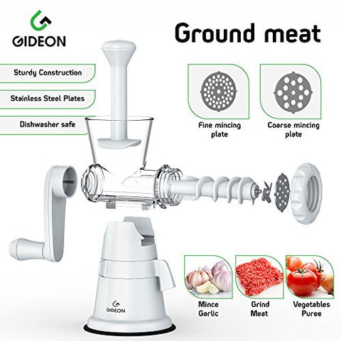 Heavy Duty Manual Meat Grinder Hand Operated Mincer Food Kitchen
